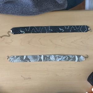Snakeskin Chokers